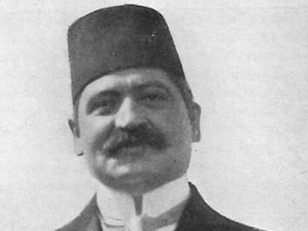 Mehmet Talaat Pascha plante den Genozid mit.