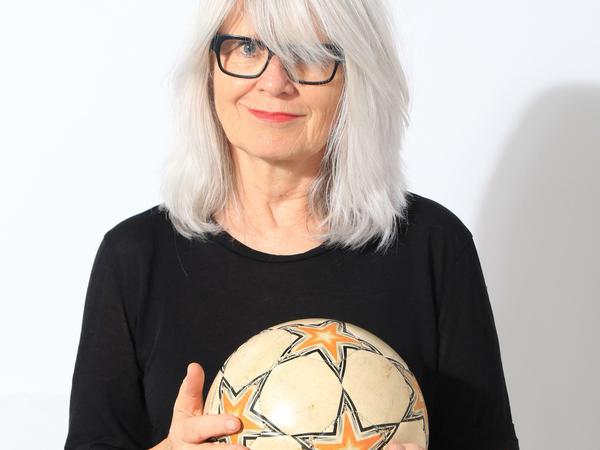 Fußballfan Monika Sprüth
