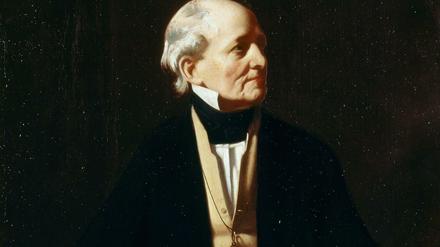 Sir Francis Beaufort als Leiter der Hydrografischen Abteilung. Der Gelehrte erhielt die Stelle 1829 in Nachfolge vom Polarforscher William Parry.