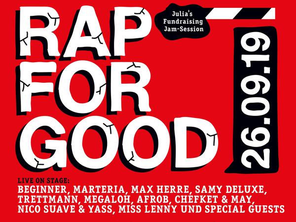Spendenkonzert für die erkrankte Julia: Rap for Good.