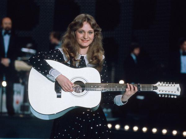 Nicole siegte 1982 mit ihrem Lied "Ein bisschen Frieden". 