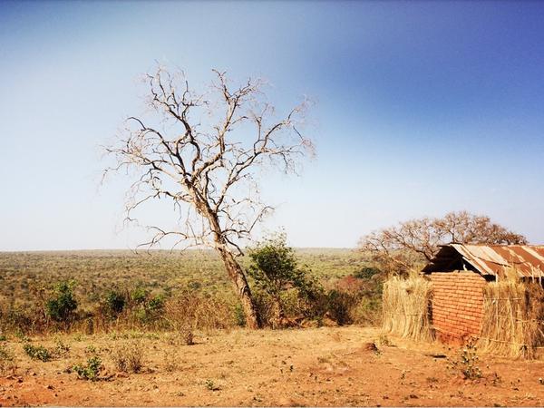 Der arme Süden. Am Rand des Reservats fühlen sich die Menschen von der Entwicklung Tansanias abgeschnitten. Das Schutzgebiet beginnt jenseits der Senke. 
