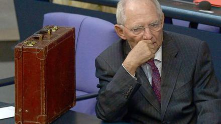 Will alle Steuern einnehmen: Wolfgang Schäuble.