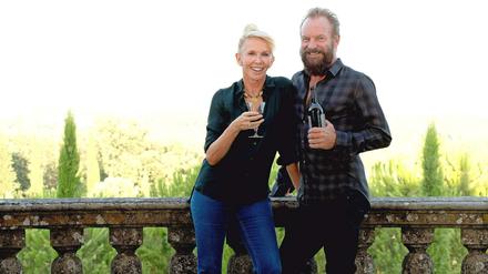 Gordon Matthew Summer, auch bekannt als Sting, hat mit seiner Frau Trudie ein Gut südlich von Florenz gekauft. Sein Wein gedeiht dort biodynamisch.
