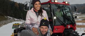 Barbara Becker und Martin Tauber sind nun in Sachen Skilanglauf fast auf Augenhöhe. 
