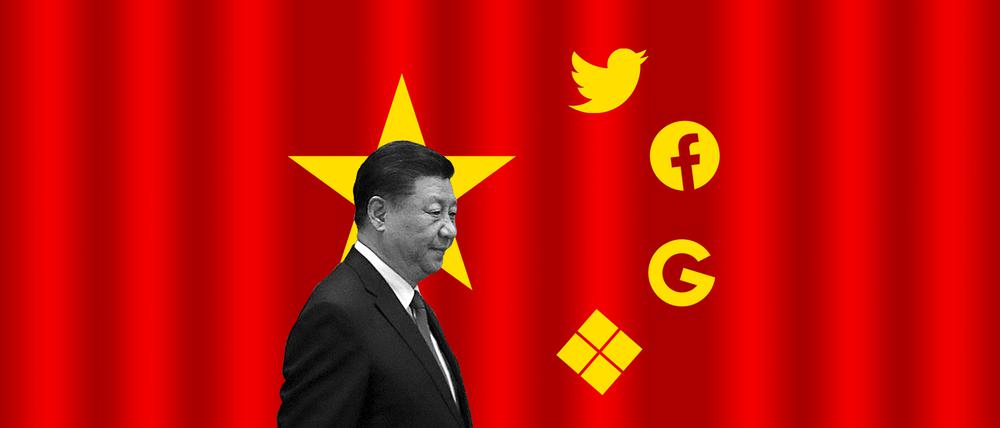 Xi Jingping ist Chinas Staatschef - Herr über die größte Zensurmaschinerie der Welt.