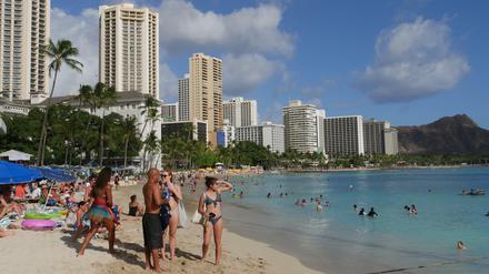 Waikiki-Beach. Die angesagteste Strandmeile von Honolulu. 
