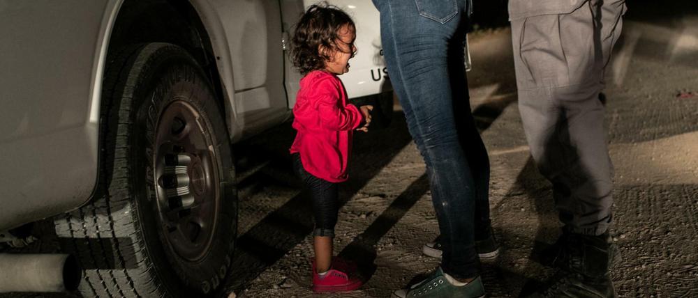 "Crying Girl on the Border": Die Aufnahme von John Moore ist das Pressefoto des Jahres 