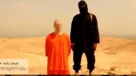 Bei Youtube eingestellt, über Twitter massenhaft verbreitet: Das IS-Video der Enthauptung von James Foley.