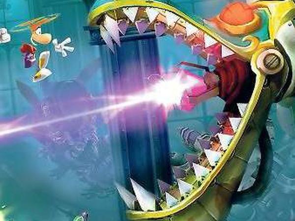 „Rayman Legends“ ist ein klassisches Jump ’n’ Run in fantastischer Kulisse.