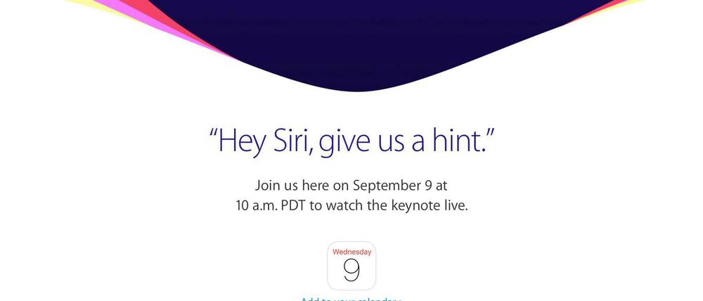 Apple lädt zum 9. September ins Bill Graham Civic Auditorium nach San Francisco. Erwartet wird die Vorstellung neuer iPhones.