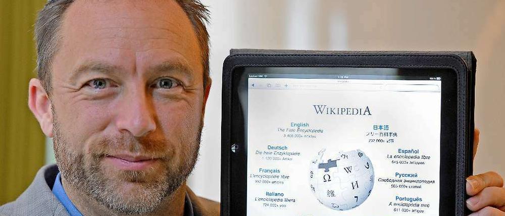 Berät künftig die britische Regierung: Wikipedia-Gründer Jimmy Wales.