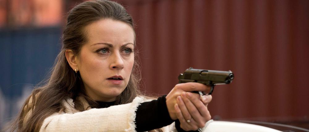 Alice Dwyer spielt als Undercover-Agentin Katja Wolf eine gefährliche Rolle im neuen ARD-Donnerstagsformat "Der Amsterdam-Krimi".