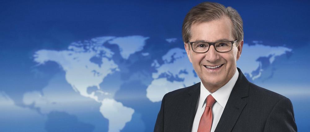 So kennt man ARD-aktuell-Chefsprecher und Moderator Jan Hofer. Am Donnerstag musste seine Präsentation der "Tagesthemen-"Nachrichten abbrechen.