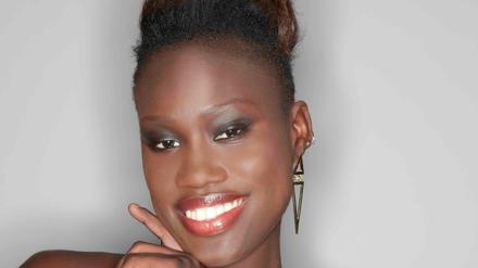 Wehrt sich gegen rassistische Beschimpfungen auf Facebook: "Germany's Next Topmodel"-Kanidatin Aminata Sanogo. 