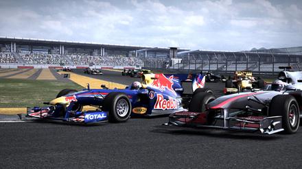 Schöner rasen: Eine Szene aus dem Spiel "F1 2010".