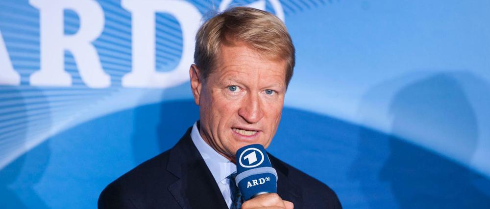 Der ARD-Vorsitzender und Intendant des Bayerischen Rundfunks Ulrich Wilhelm. 
