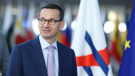 Polens Ministerpräsident Mateusz Morawiecki will die Medien in seinem Land wieder in polnischen Händen wissen.