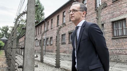 Am Montag besuchte Bundesaußenminister Heiko Maas das ehemalige deutsche Konzentrationslager Auschwitz. 