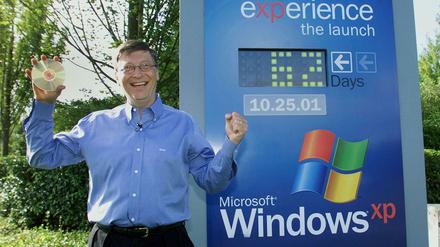 Bill Gates hat sich längst aus dem aktiven Microsoft-Geschäft zurückgezogen. Jetzt mottet das Unternehmen sein Betriebssystem Windows XP ein.