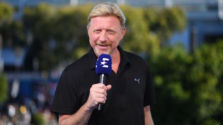 Boris Becker moderiert bei Eurosport „Matchball Becker“.