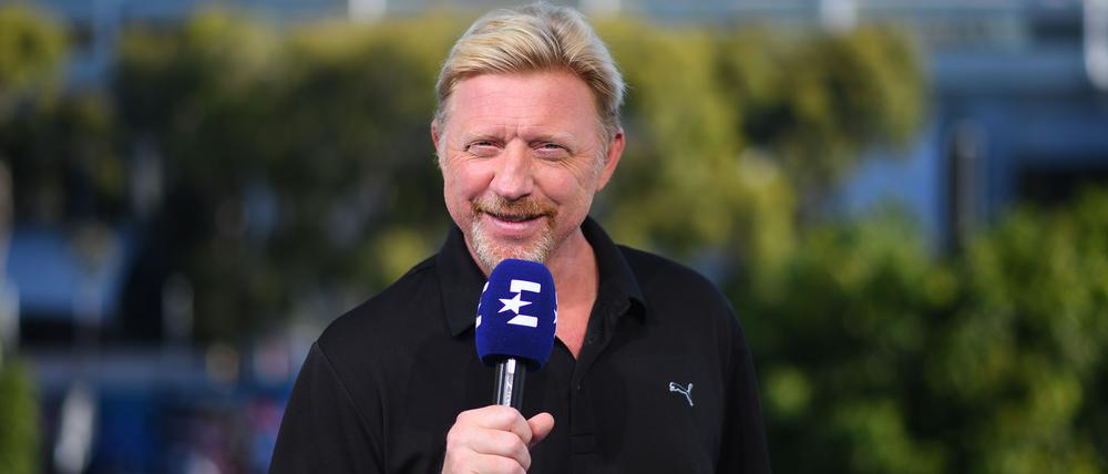 Boris Becker moderiert bei Eurosport „Matchball Becker“.