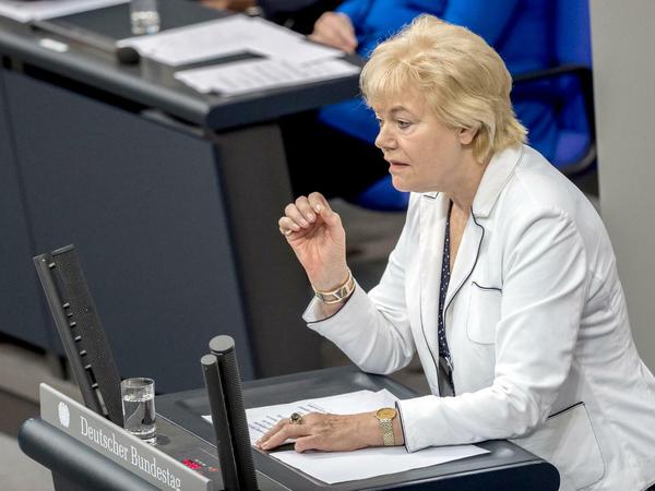 Erika Steinbach im Bundestag.