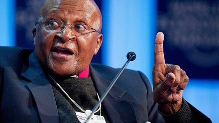 Gehört zu den Kritikern der Show: Der südafrikanische Erzbischof Desmond Tutu. 