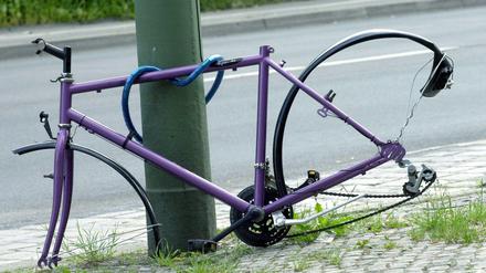 Schöner Rahmen: In Berlin werden Fahrräder gerne auch in ganzen LKW-Ladungen gestohlen. 