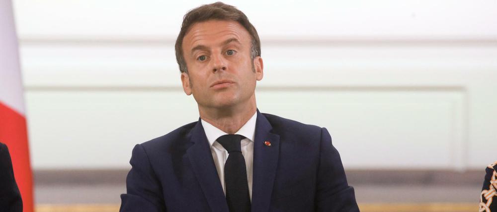 Löst Wahlversprechen ein und schafft die Rundfunkgebühr ab: Frankreichs Staatspräsident Emmanuel Macron.