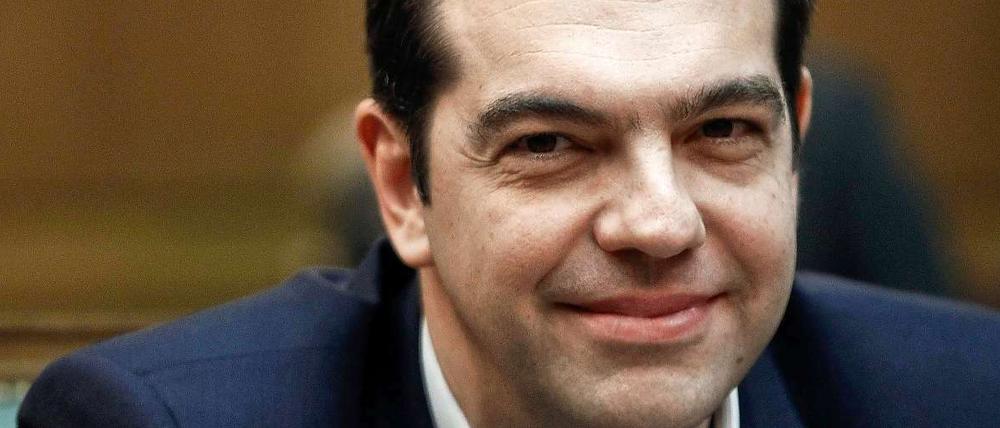 Der Chef des Linksbündnisses Syriza, Alexis Tsipras.