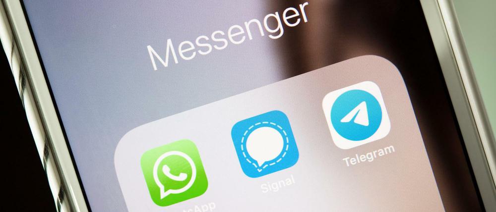 Whatsapp, Signal oder Telegram? Die Auswahl an Messengern ist groß.