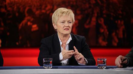 Im Fokus bei "Hart aber fair": Grünen-Politikerin Renate Künast.