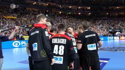 Wer hört mit? Timeout bei der Handball-WM Deutschland gegen Kroatien