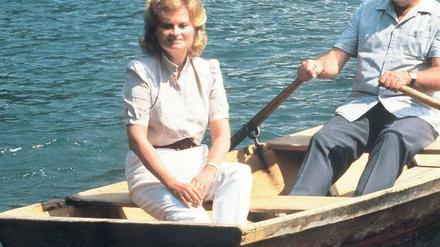 Lächelnd zeigte sich Hannelore Kohl an der Seite ihres Ehemanns Helmut, wie hier am Wolfgangsee im Sommer 1986 – auch, wenn ihr gar nicht danach zumute war. 