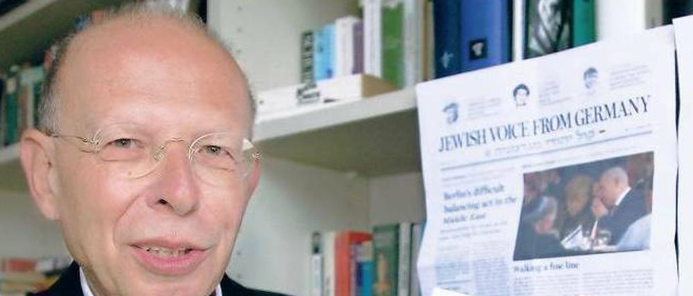 „Jewish Voice from Germany“ heißt die neue Zeitung von Rafael Seligmann.