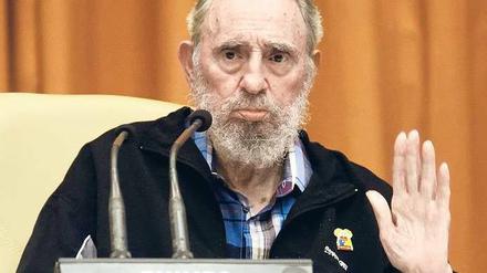 "Zeitlich eng." Fidel Castro lehnte eine Einladung nach Berlin dankend ab. 