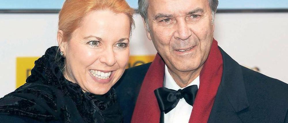 „Das ZDF war mein Leben.“ Von 1982 bis 2002 bestimmte Dieter Stolte (hier mit seiner Frau Petra) die Geschicke des Mainzer Senders. Foto: dpa