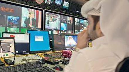 Der Fernsehsender Al Dschasira hat seinen Sitz in Doha.