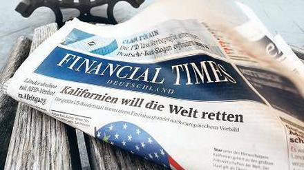 „Ein bedeutendes Kapitel deutscher Publizistik geht zu Ende“, sagte Gruner + Jahr-Vorstand Julia Jäkel und verkündete das Aus für die „Financial Times Deutschland“. Foto: dpa