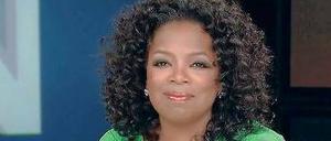 Ihr Kinderlein, kommet ... Oprah Winfrey nimmt Beichten ab. Foto: AFP