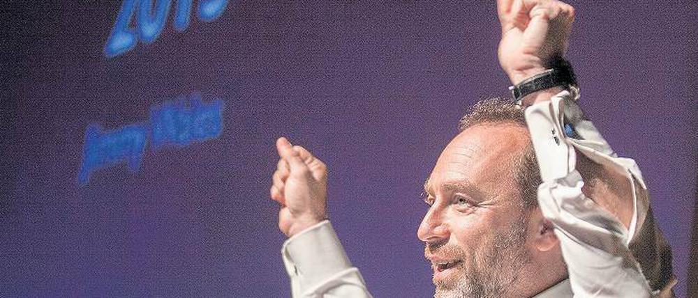 Wikipedia-Gründer Jimmy Wales.