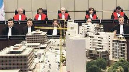 Der Internationale Strafgerichtshof.