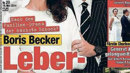 "die aktuelle" sorgt sich um Boris Becker