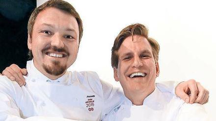 Hohe und höchste Bewertungen in den Restaurantführern machen Starköche wie Peter Hagen (links) und Paul Stradner glücklich.