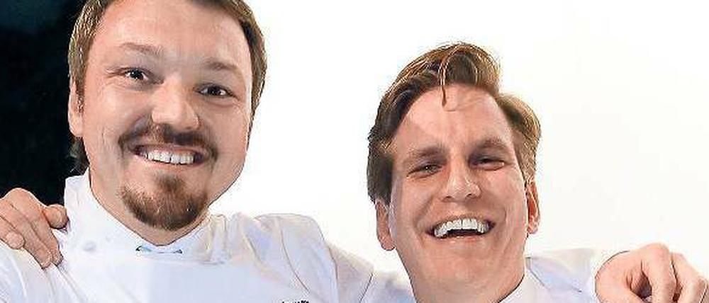 Hohe und höchste Bewertungen in den Restaurantführern machen Starköche wie Peter Hagen (links) und Paul Stradner glücklich.