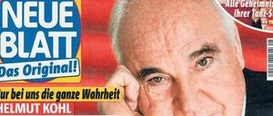 Erschütternde Spekulationen. Die Krankenhaus-Story über Helmut Kohl im „Neuen Blatt“ enthällt erschreckend oft den Begriff „soll“. 