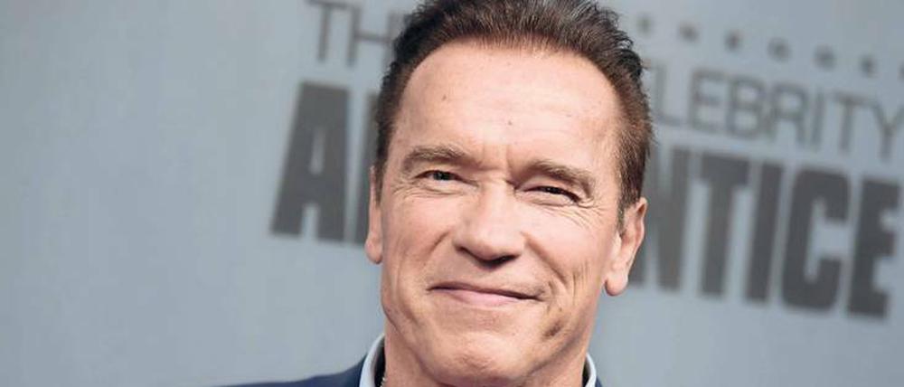 „Gib alles“. Arnold Schwarzenegger, neuer Moderator der TV-Show „The New Celebrity Apprentice“, erwartet von den Kandidaten vollen Einsatz.