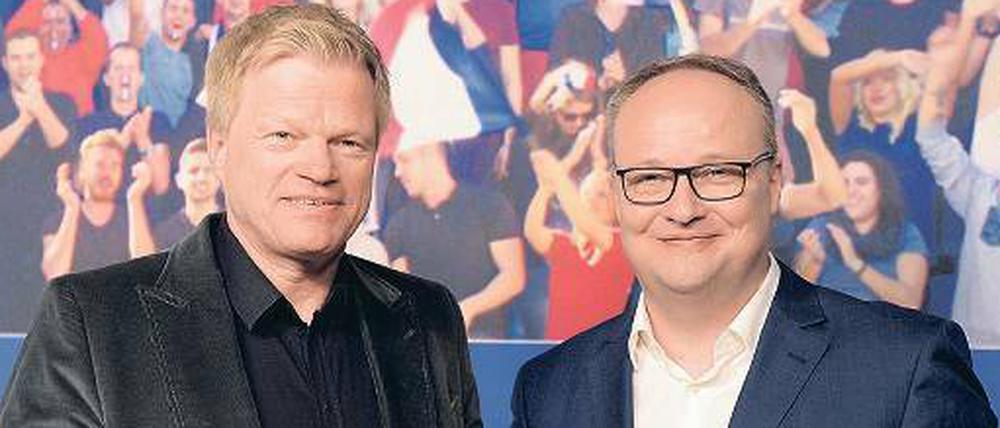 Experten-Team: Oliver Kahn & Oliver Welke erklären Champions League im ZDF.