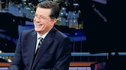 Attacke auf Donald Trump: US-Komiker Stephen Colbert 